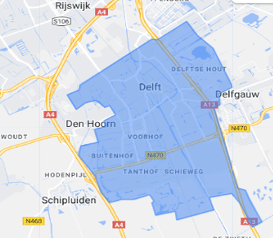 Locksmith service area Delft