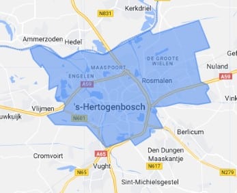 Locksmith service area Den Bosch